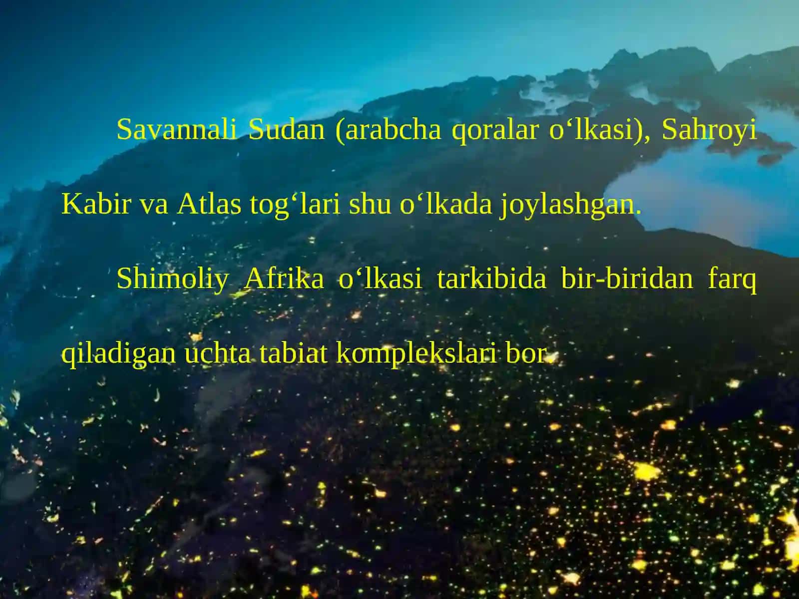 Shimoliy Afrika 4