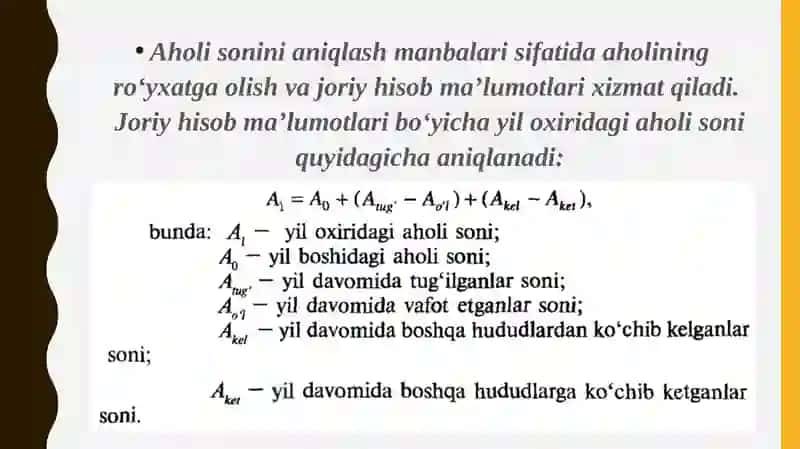 AHOLI TURMUSH DARAJASI STATISTIKASI 4