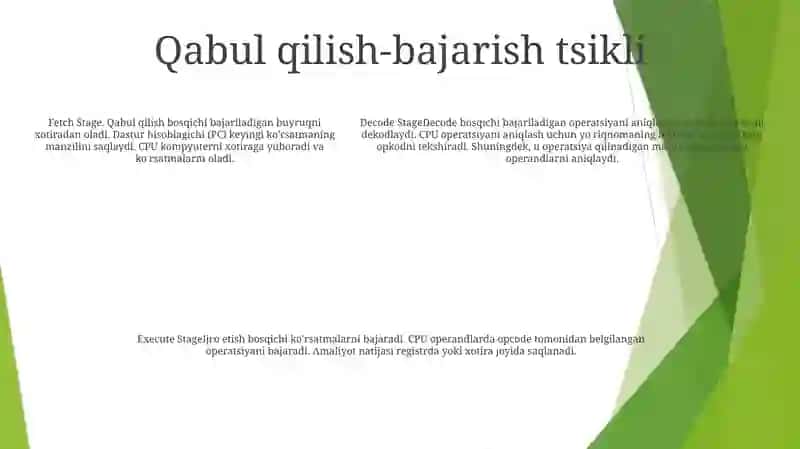 Kampyuter Tizimining Arxitekturasiga Kirish 4