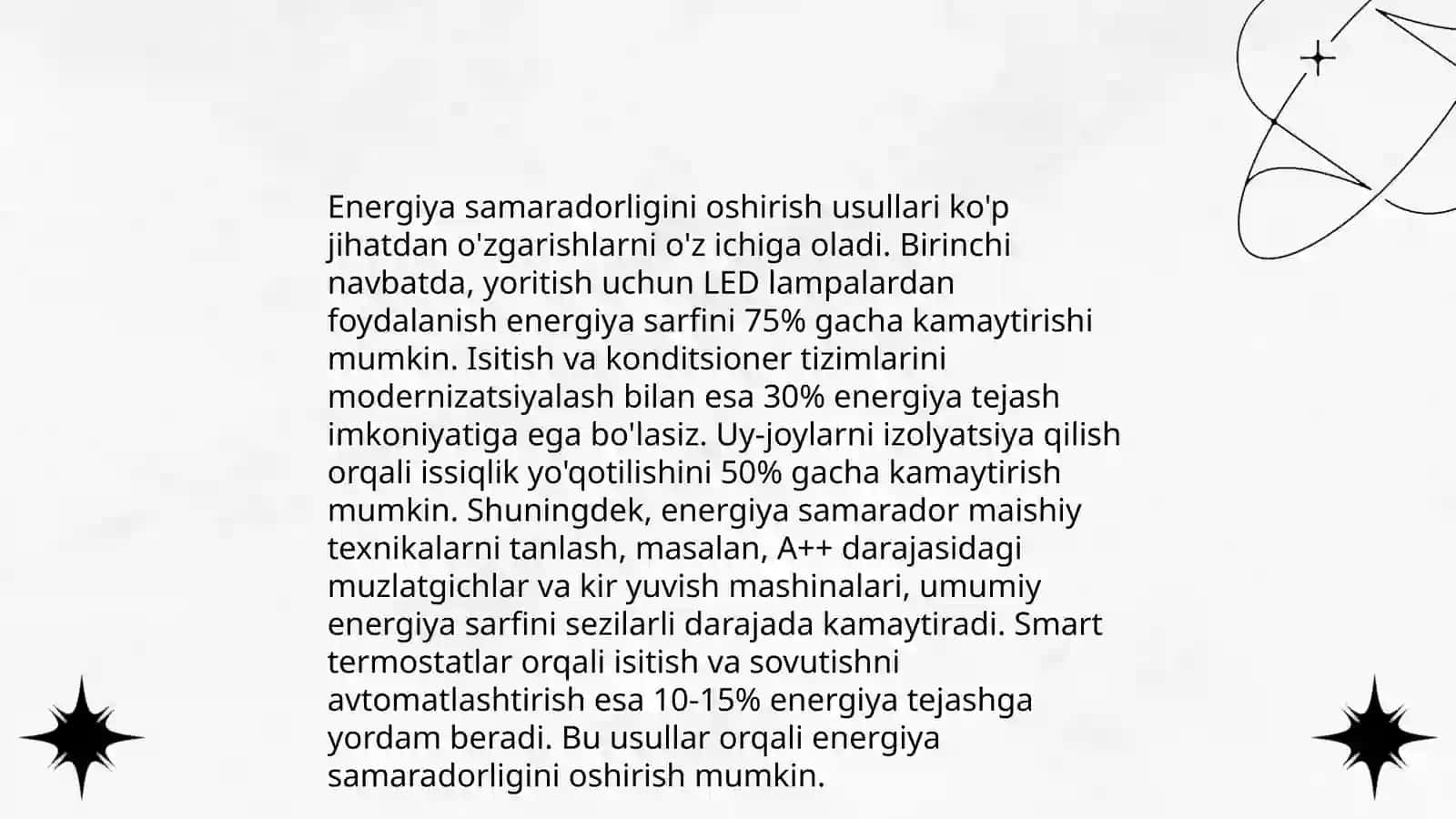 Kimyoviy texnologiyada energiya samaradorligi va energiya tejash usullari 4