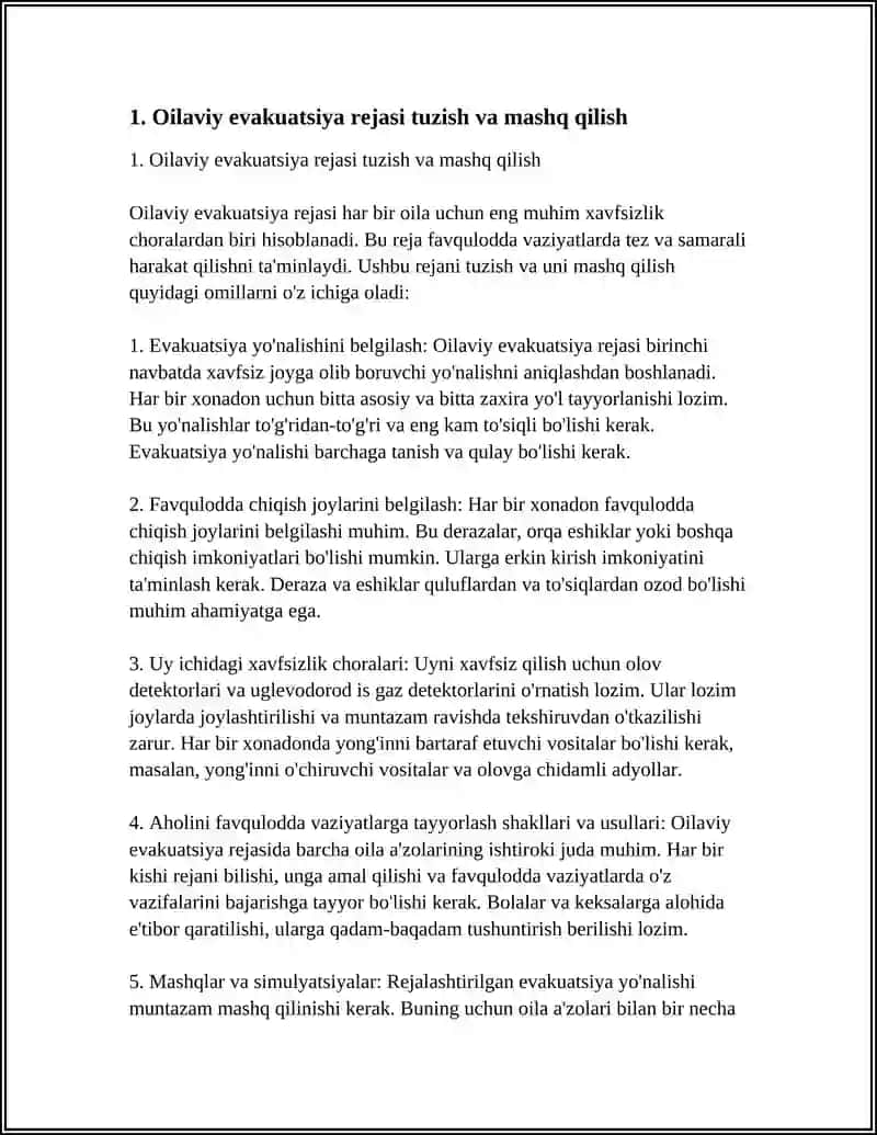 AHOLINI FAVQULODDA VAZIYATLARGA MUSTAQIL TAYYORLASH SHAKLLARI VA USULLARI 4