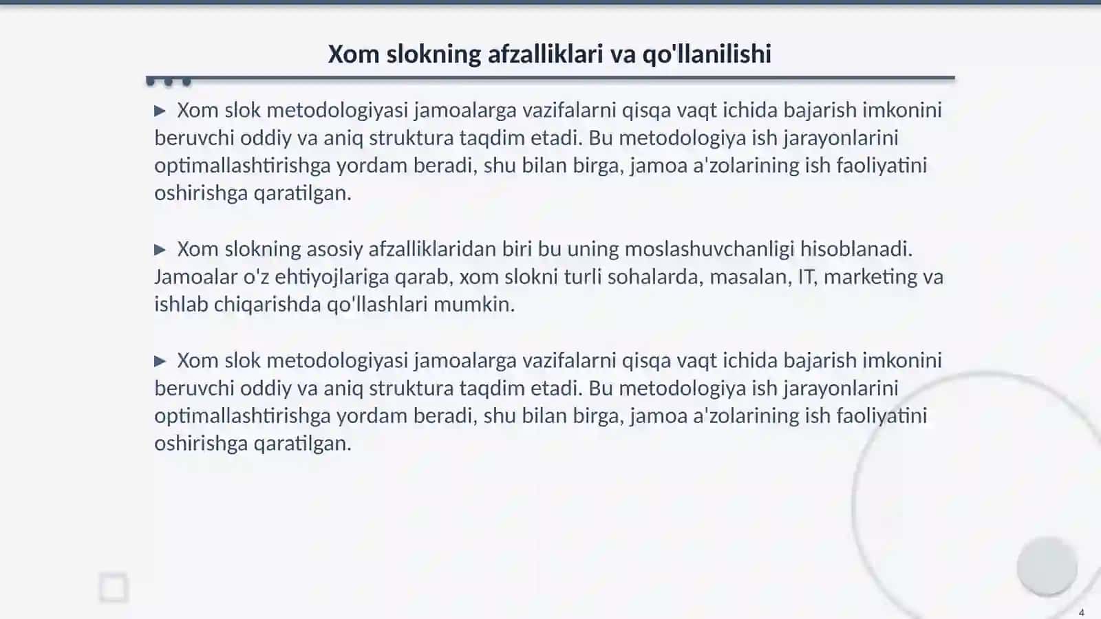 Xom slok va Trello kabi vositalar yordamida zamonaviy ishlashni tashkil etish 4