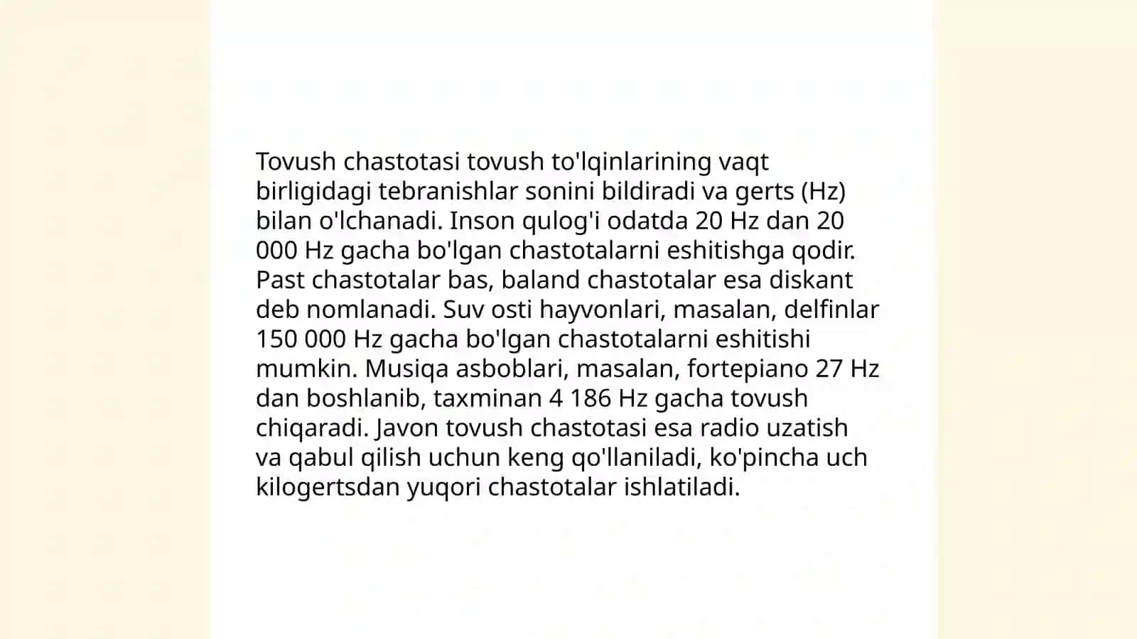 Tovushning fizik xususiyatlari 4