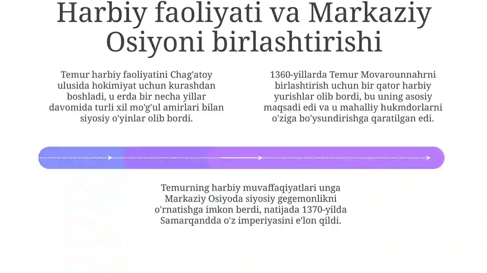 Amir Temur hayoti va xarbiy yurushlari xaqida 4