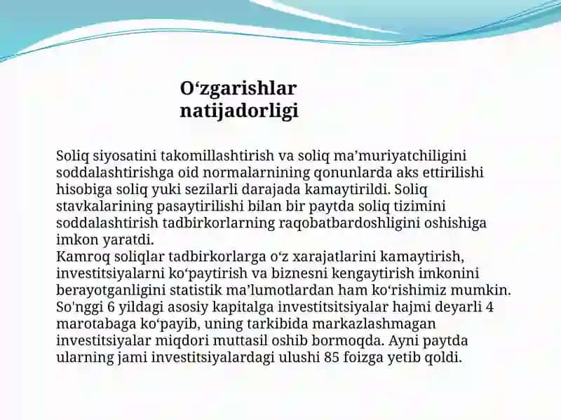 Iqtisodiyotning rivojlanishi 4
