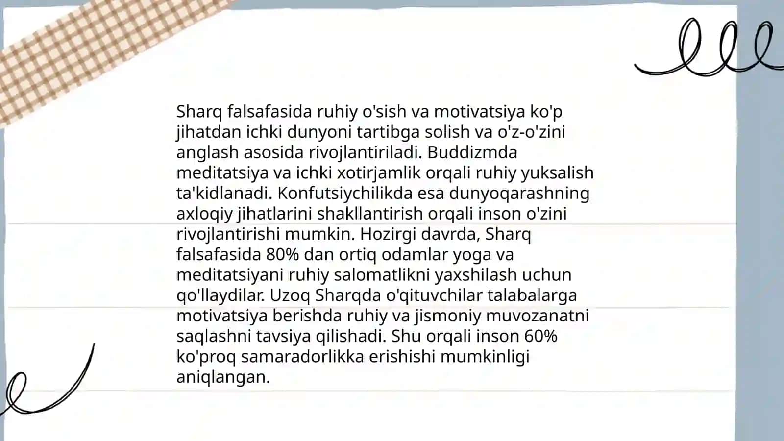 Sharq falsafasining motivation va ijtimoiy tarmoqdagi roli 4