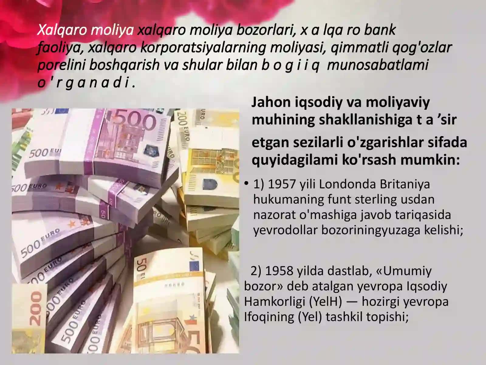 Xalqaro moliya 4