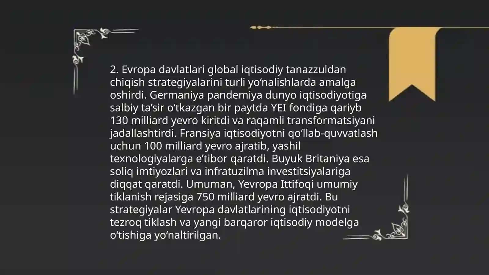 AQSH va YEVROPA ikkinchi jaxon urushi oraligʻida 4