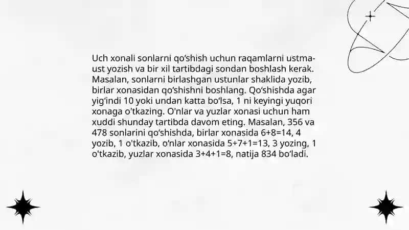 3- sinf matematika darsligi. Uch xonali sonlar.Mingliklar 4