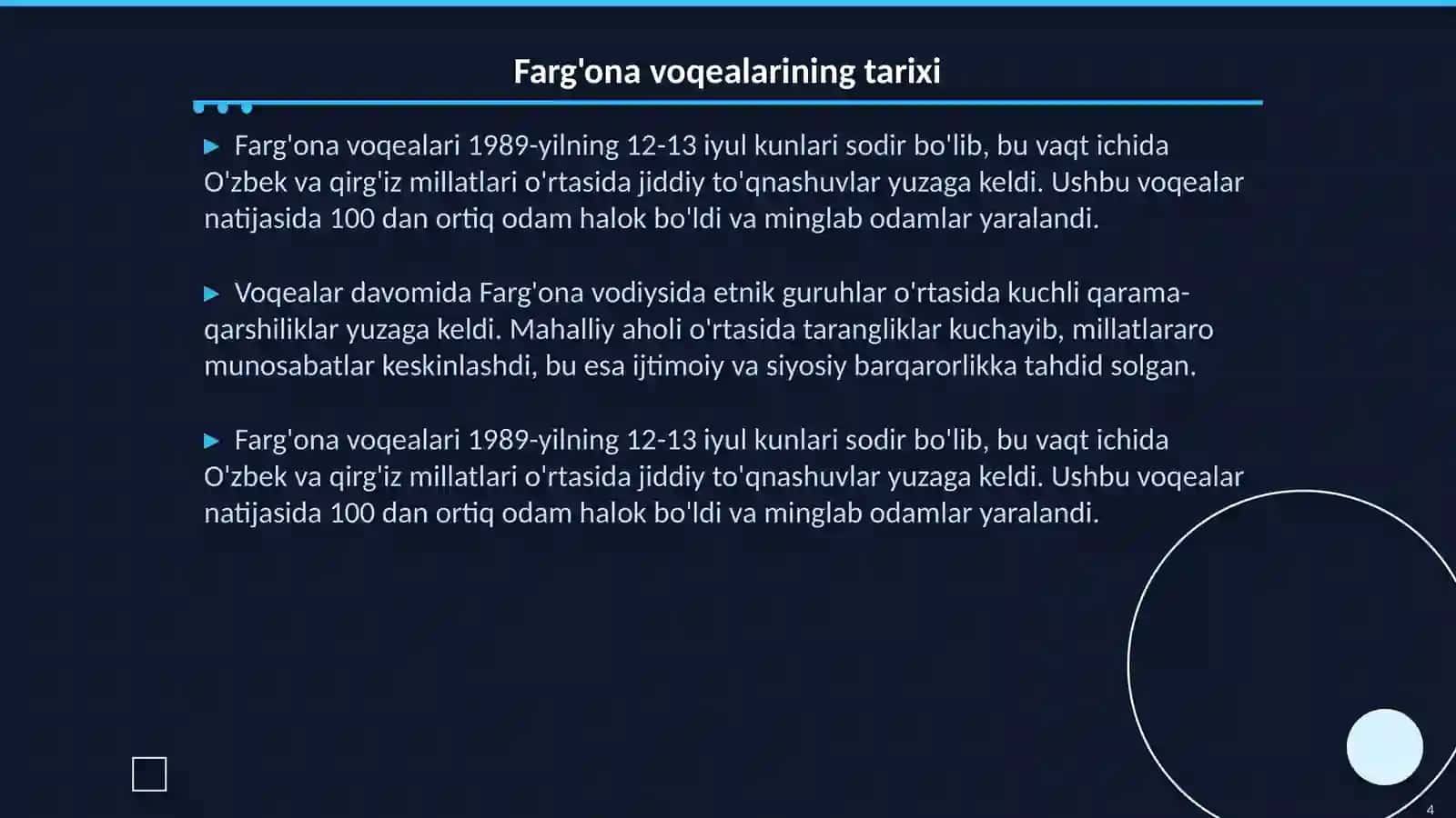 O'zbekistonda 1989-yildagi millatlararo mojarolar va Farg'ona voqealari 4