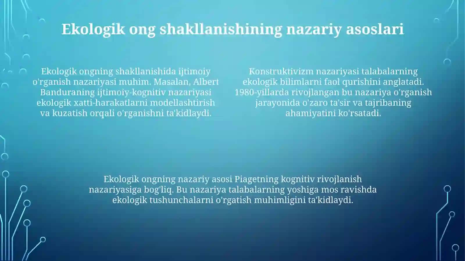 Talabalarda ekologik ong shakllantirishning nazariy-metodologikasoslari 4