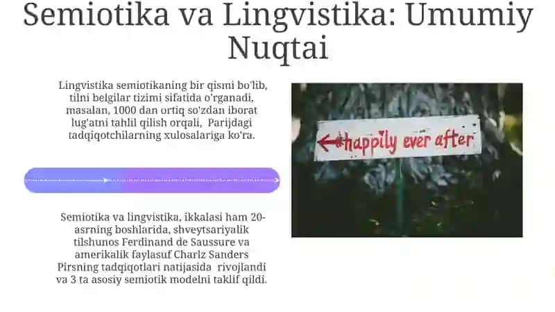 Tilshunoslik va semiotika. Belgi haqida tushuncha. Belgi turlari. Lingvistik belgi 4