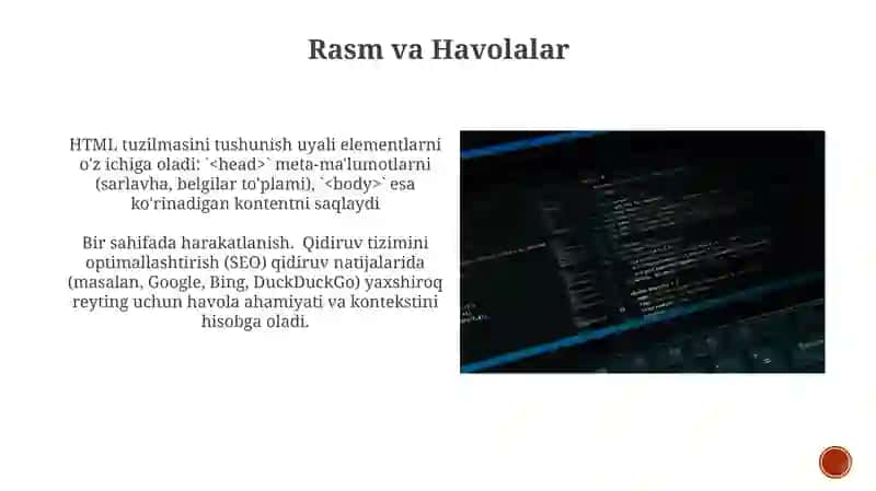HTMLhaqidama'lumot 4