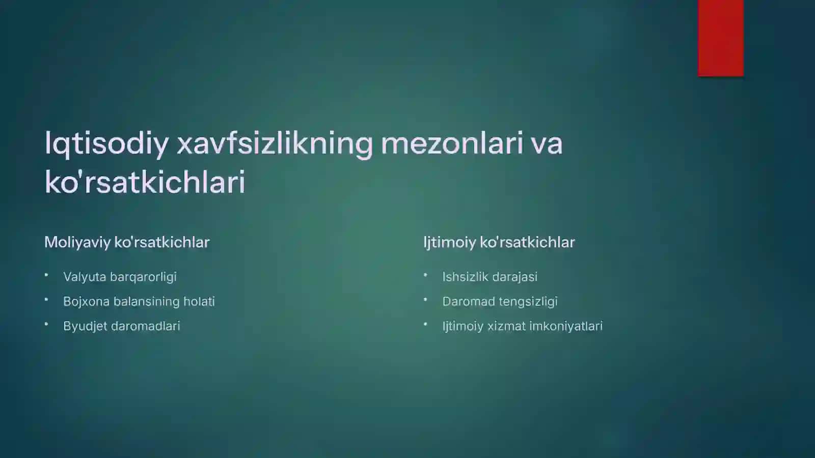 Iqtisodiy xavfsizlikning moxiyati 4