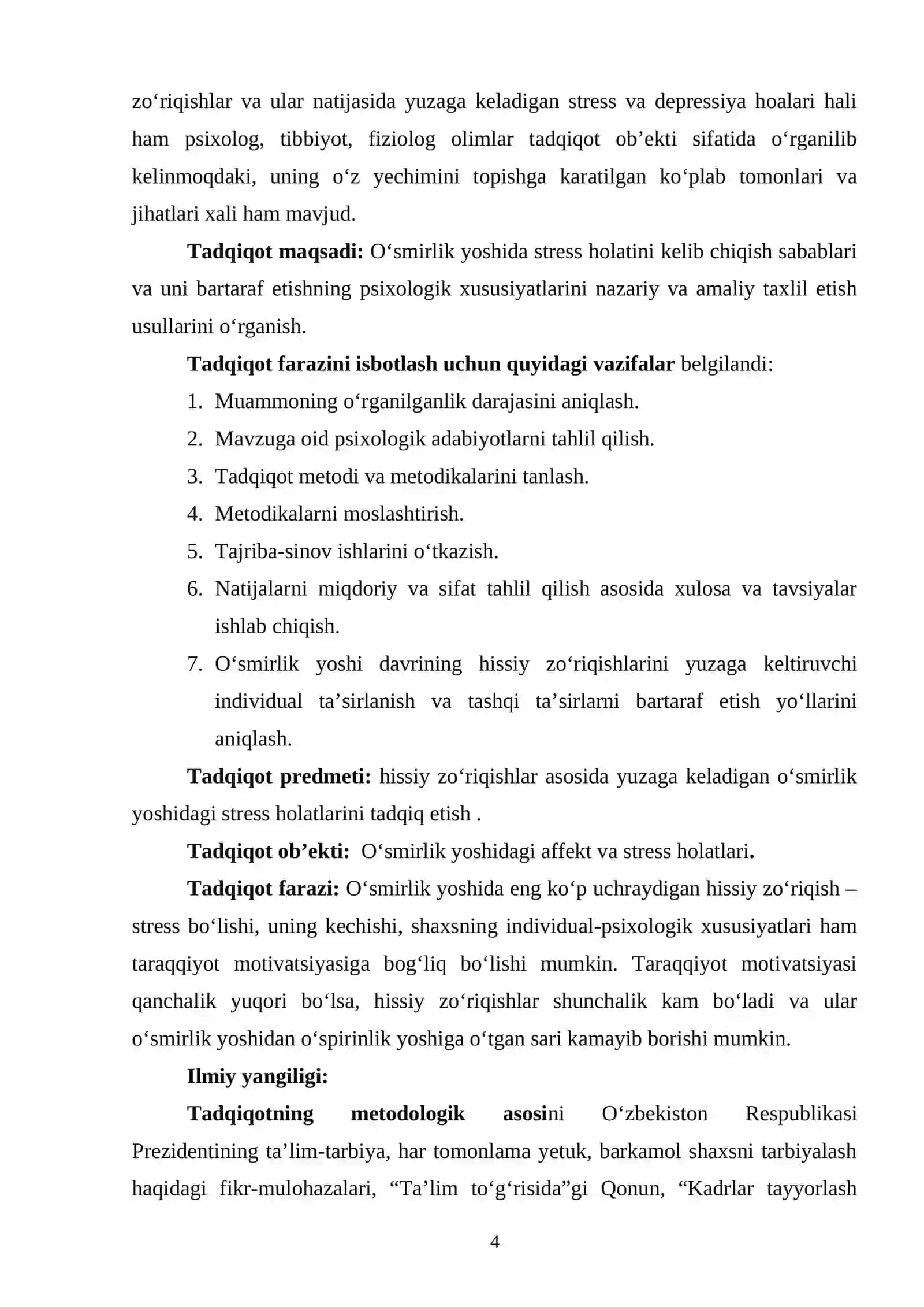 Oʻsmir qizlarda stress holatining yosh psixologik jihatlari 4