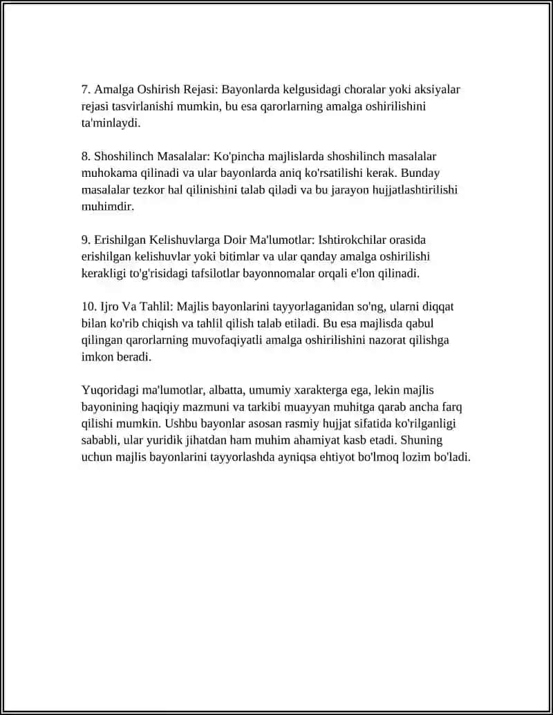 MAJLIS BAYONI VA MAJLIS BAYONIDAN KÒCHIRMA.UNING TARKIBIY QISMLARI 4