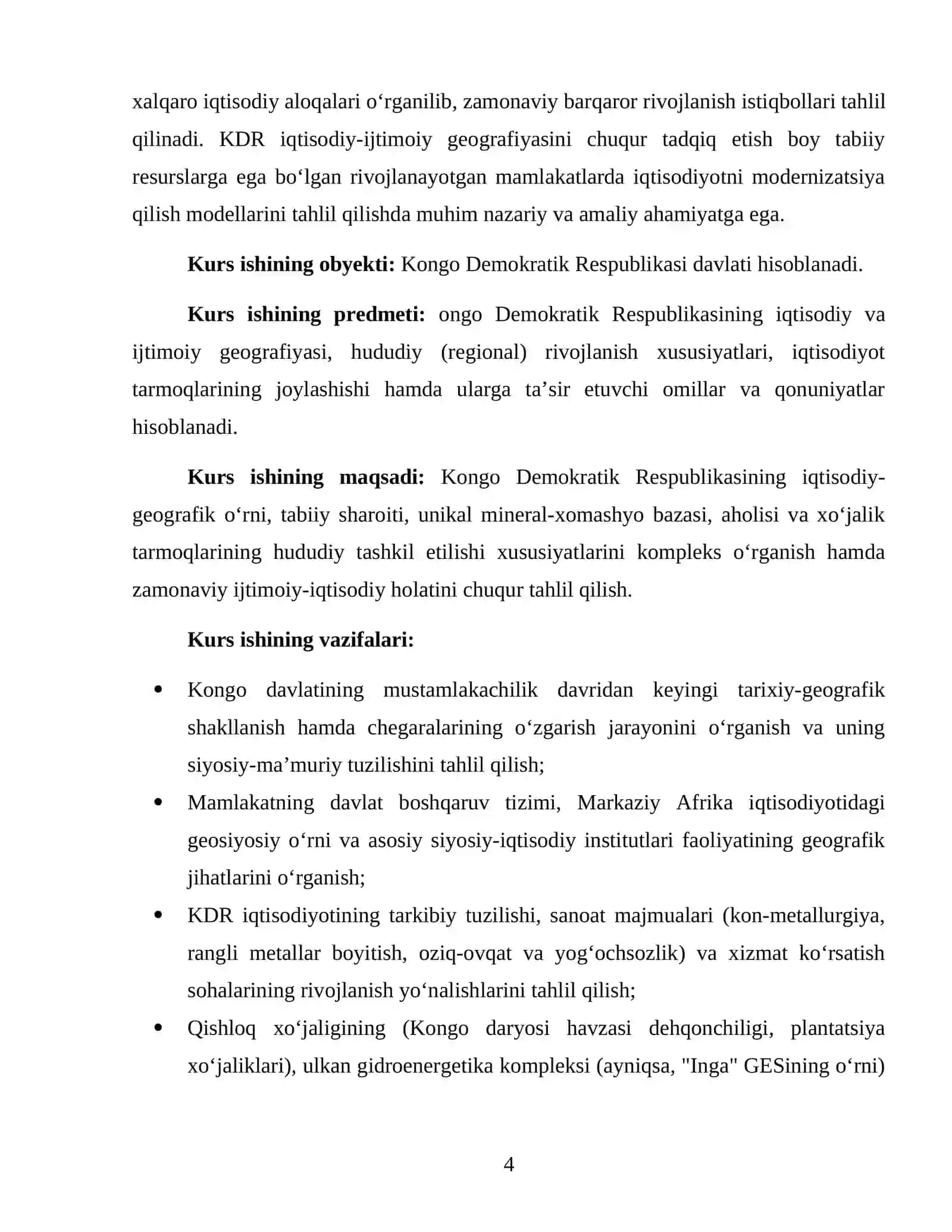 KONGO DEMOKRATIK RESPUBLIKASI IQTISODIY-IJTIMOIY GEOGRAFIYASI 4