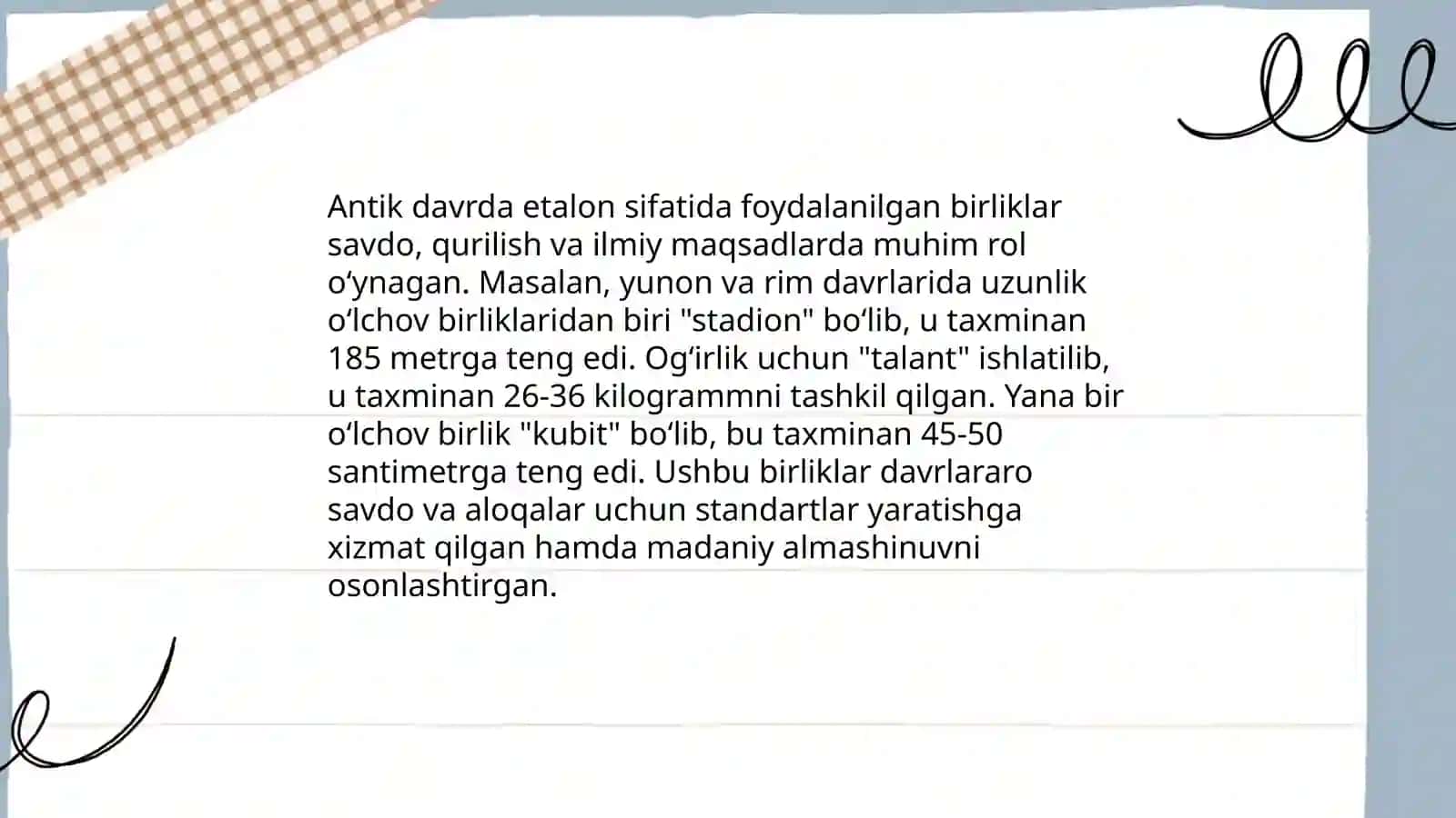 Etalonlarning yaratish tarixi 4