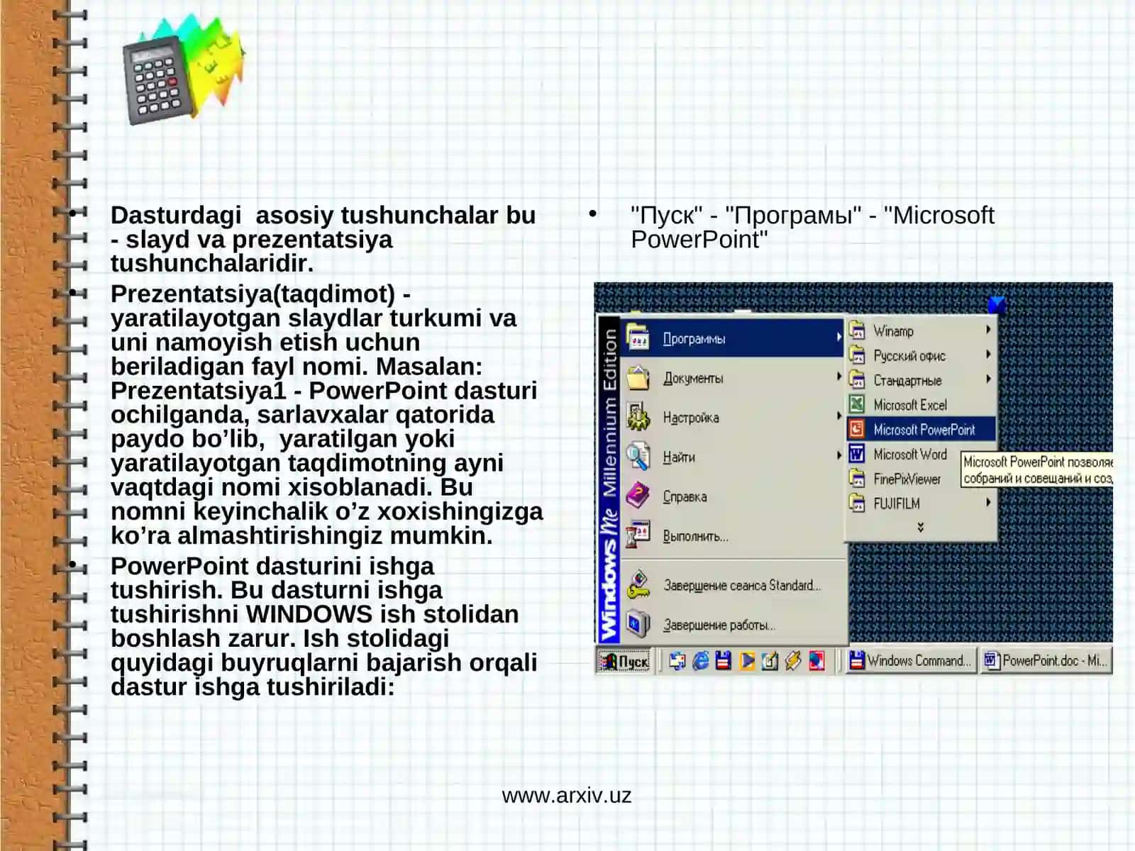 Microsoft PowerPoint 97 4
