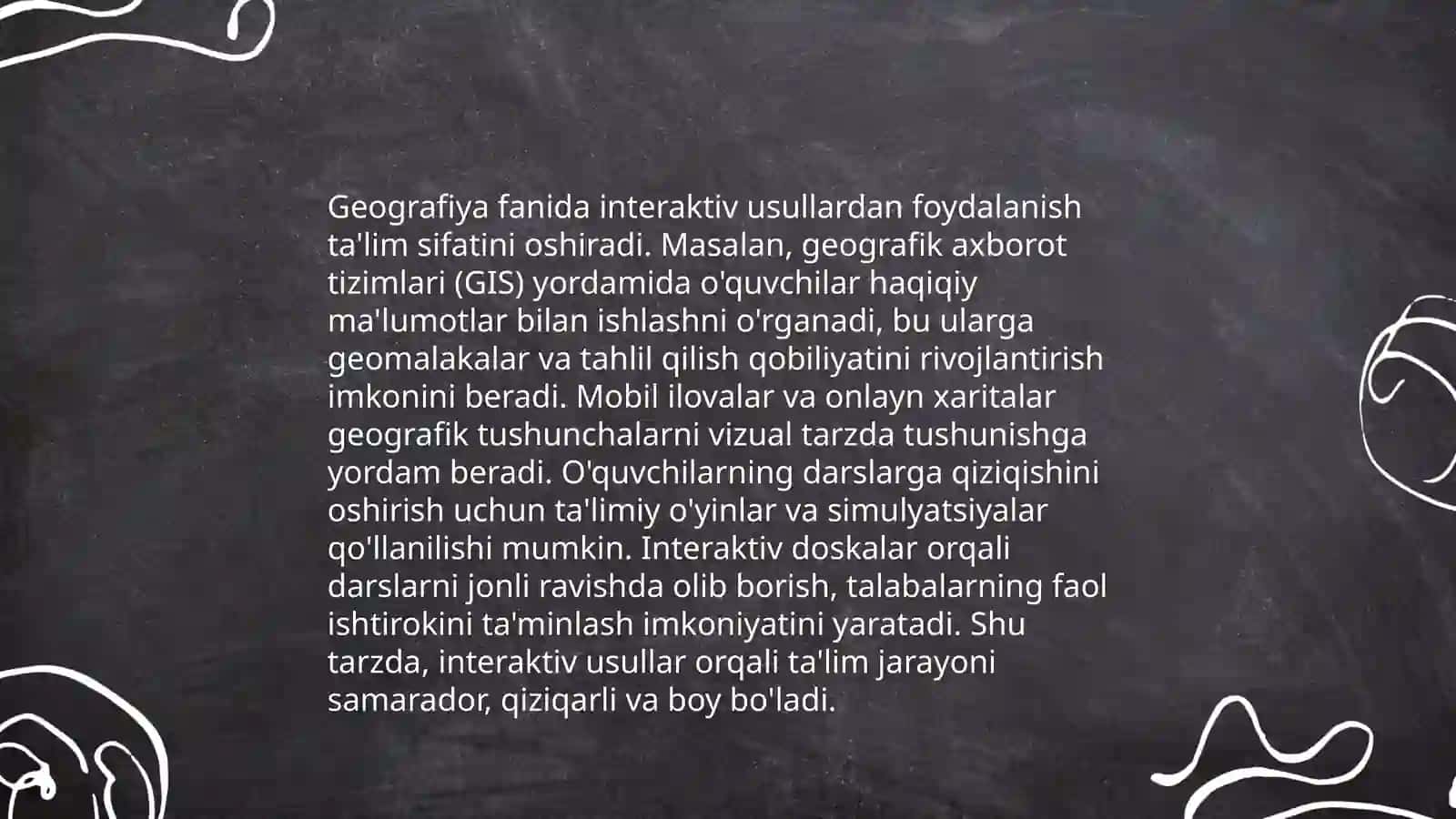 Geografiya fanidan amaliy mashgulotlardan foydalanish metodikasi 4