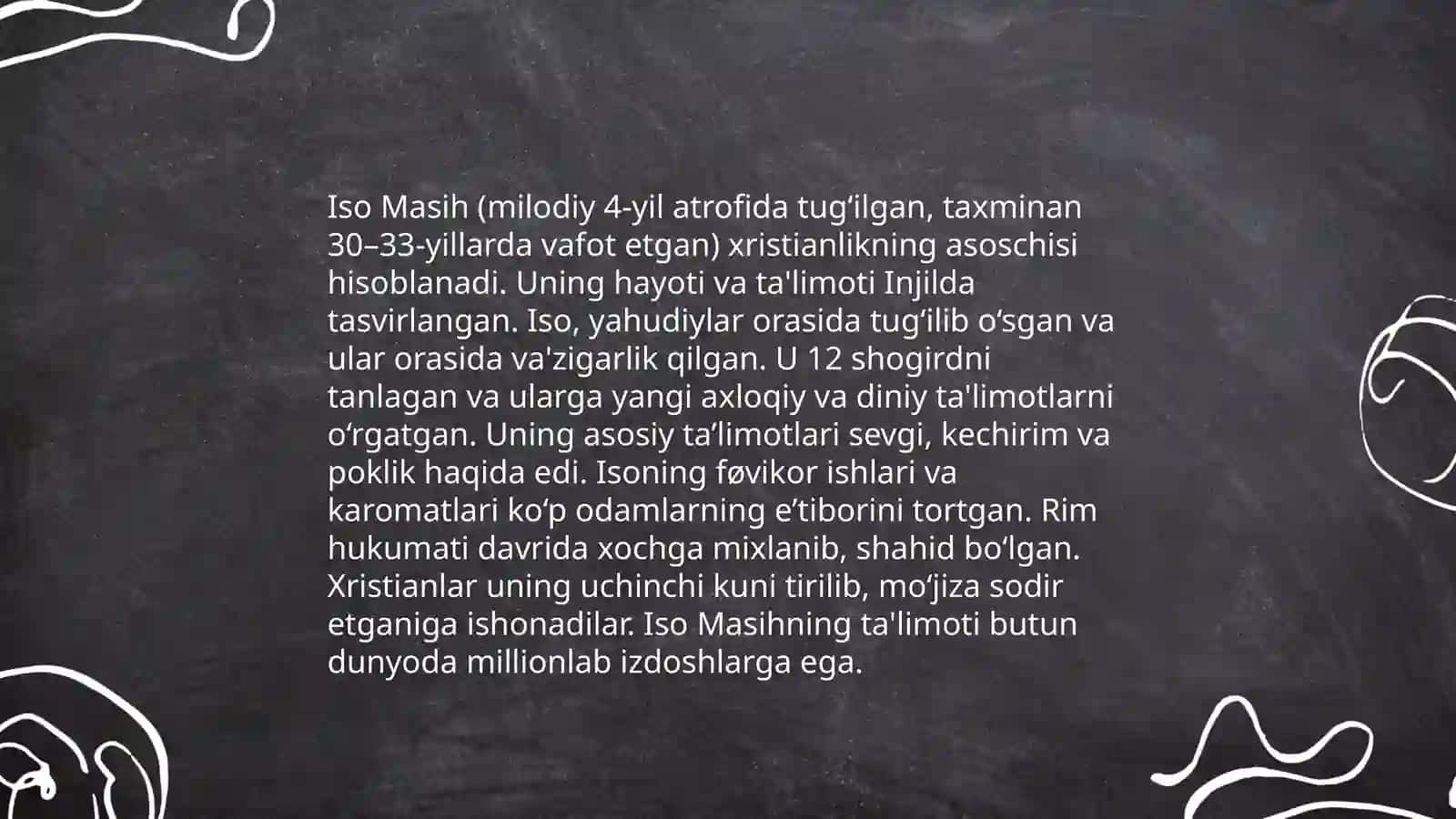 Xristianlik tarixi va ta'limoti 4
