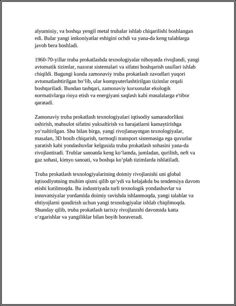 TRUBA PROKATLASH 4