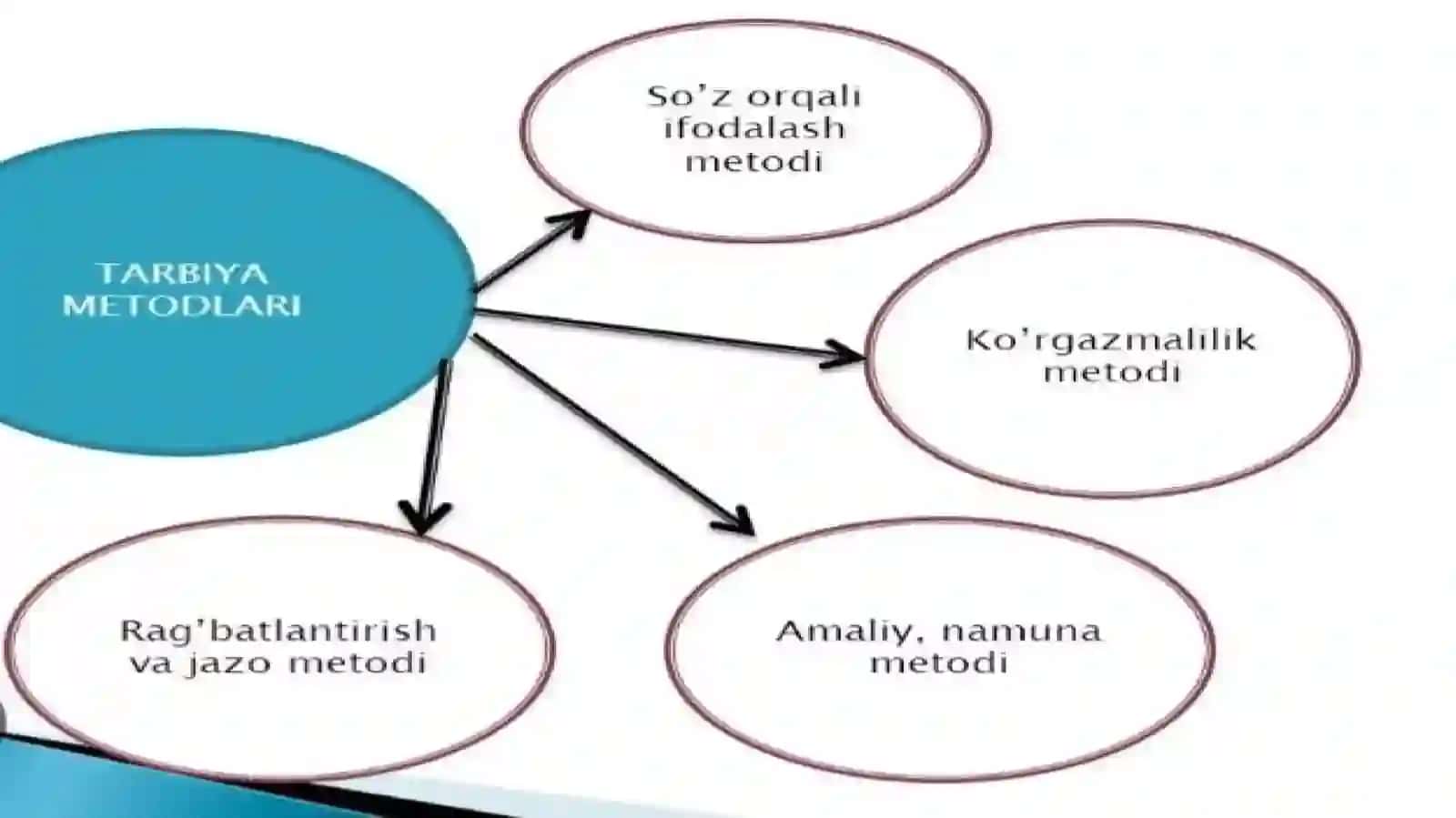 Tarbiya qonuniyatlari va metodika 4