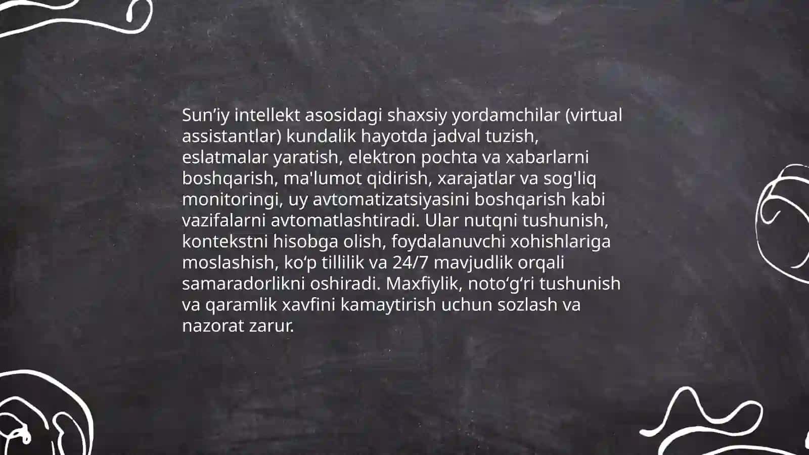 Sunʼiy intellektning kundalik hayotimizdagi roli 4