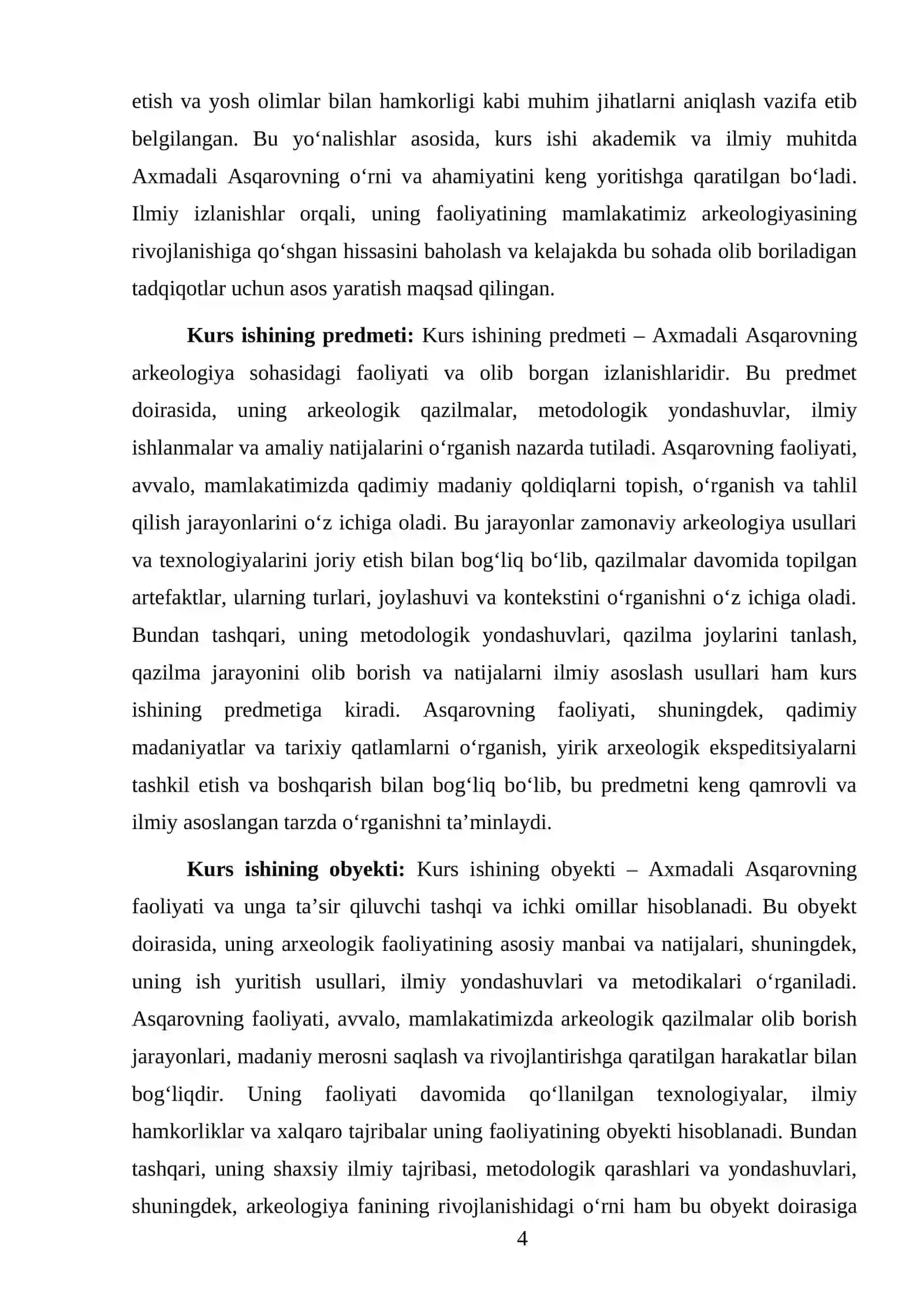 Akademik Axmadali Asqarovning arxeologiya faniga qo'shgan hissasi 4