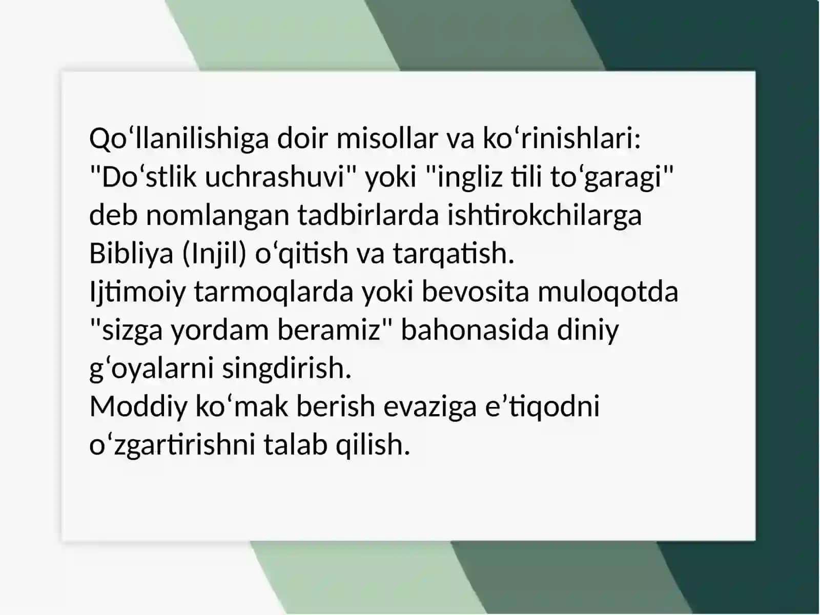 Missionerlik faoliyatida ijtimoiy tabaqalar bilan ishlash strategiyasi 4