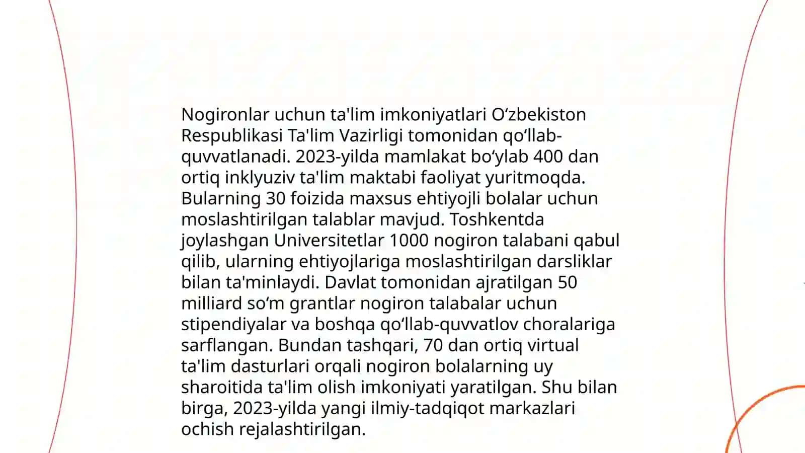 Nogironlikni jamiyatda qabul qilish masalalari 4