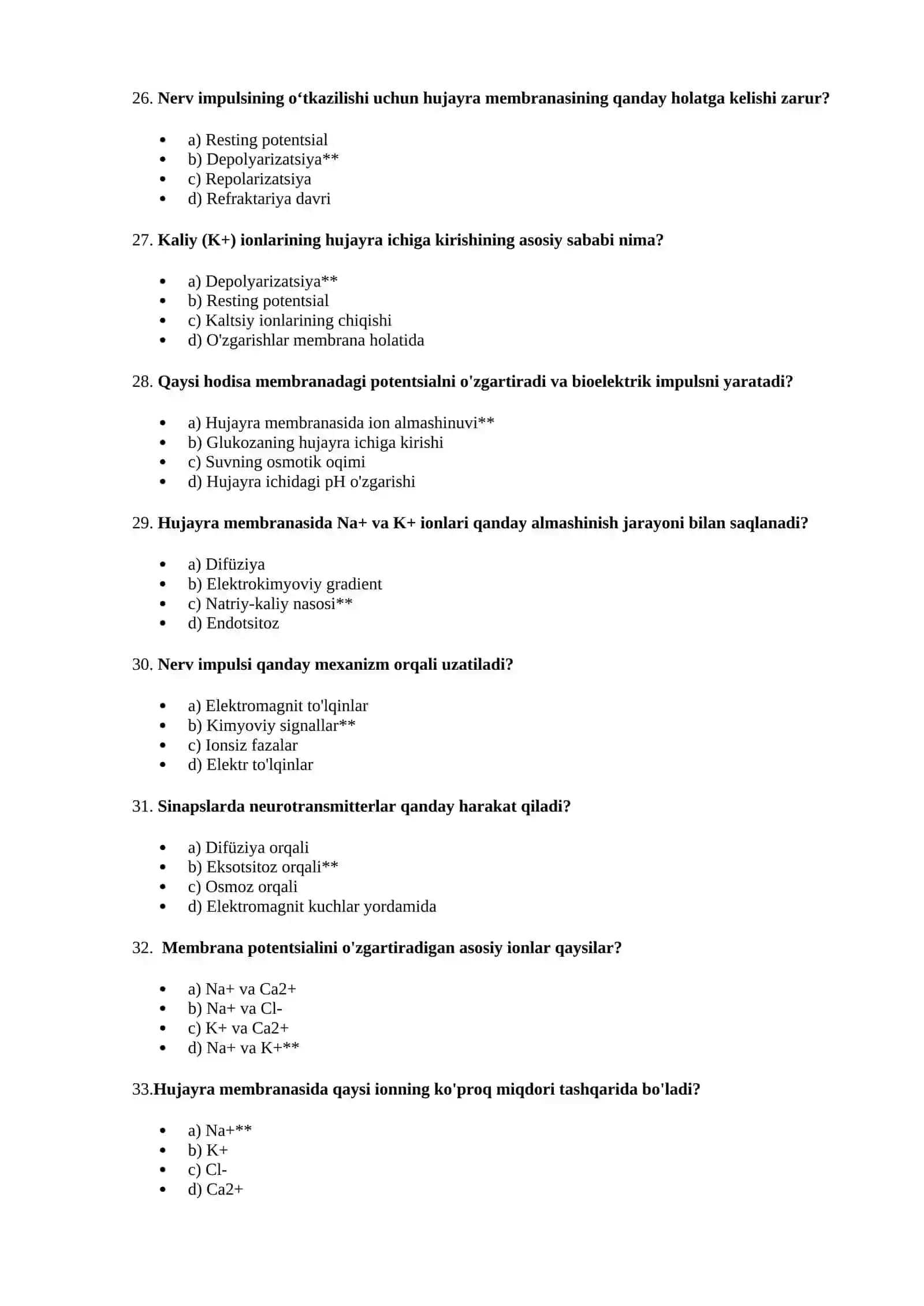 Bioelektrik hodisalar 4