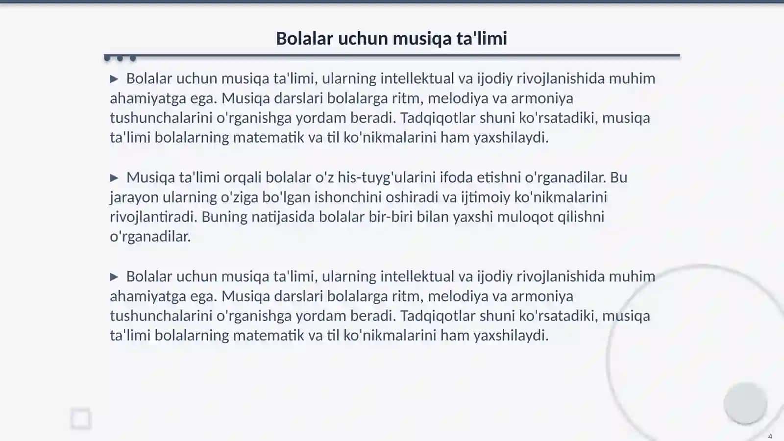 Bolalarni bastakorlar ijodi bilan tanishtirish 4