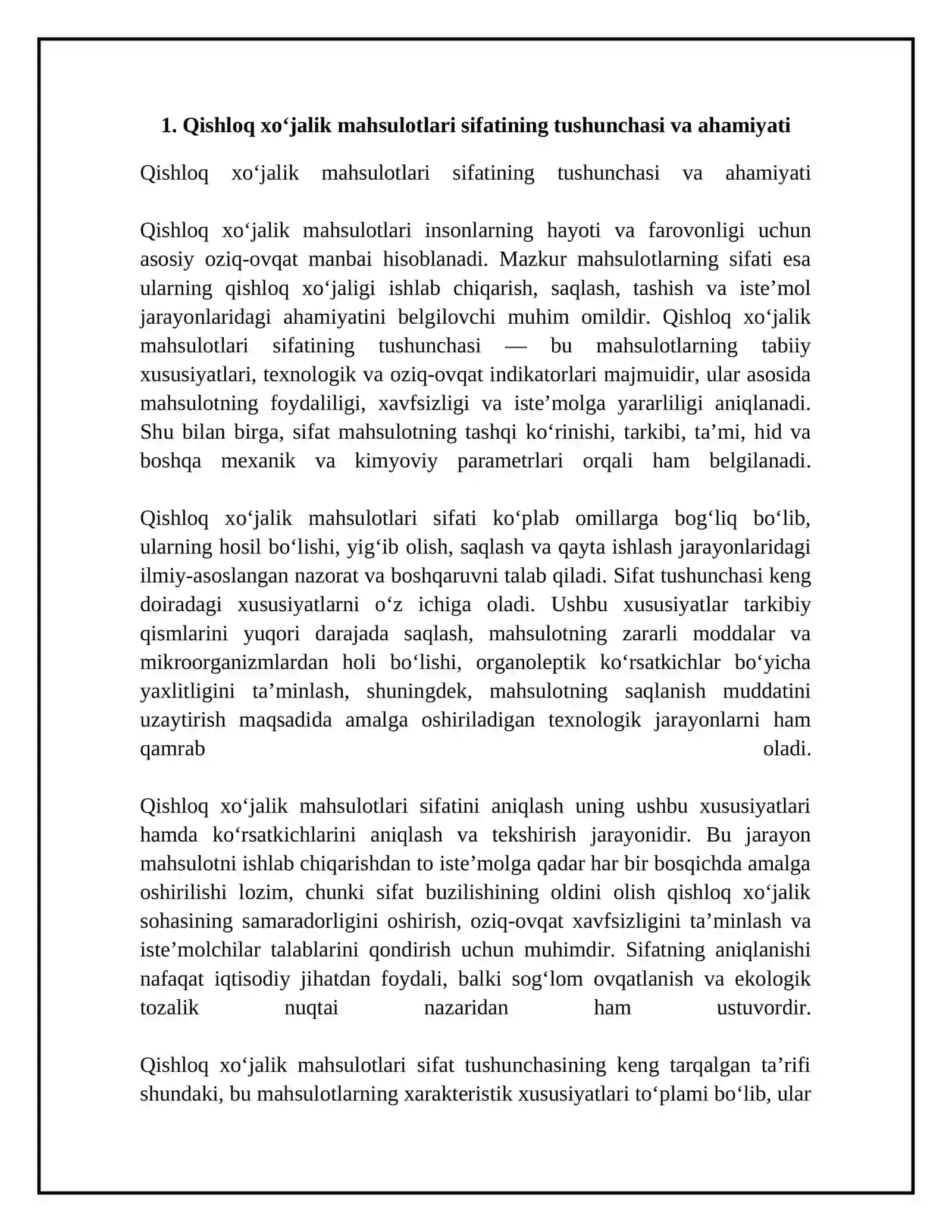 Qishloq xo‘jalik mahsulotlari sifatini aniqlashning asosiy usullari 4