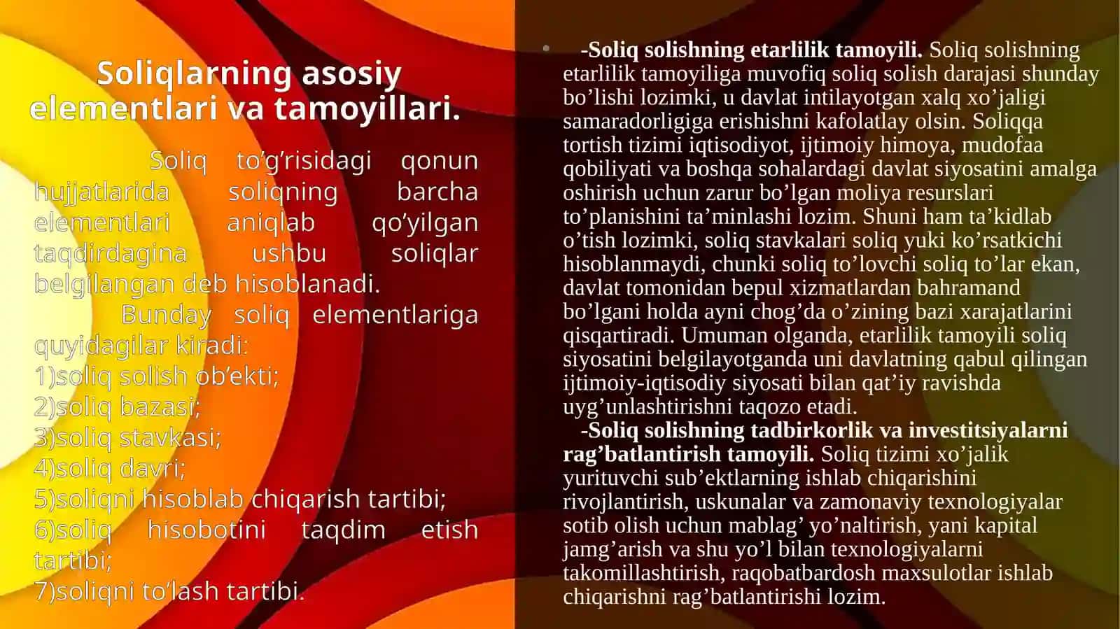 Soliqlarning makroiqtisodiy mohiyati va roli 4