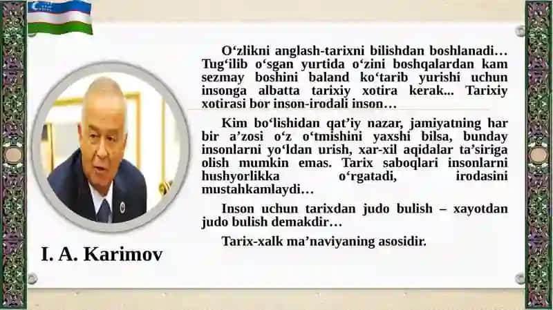 O‘zbekistonning eng yangi tarixi  modulining  predmeti, maqsadi va vazifalari, nazariy-metodologik tamoyillari 4