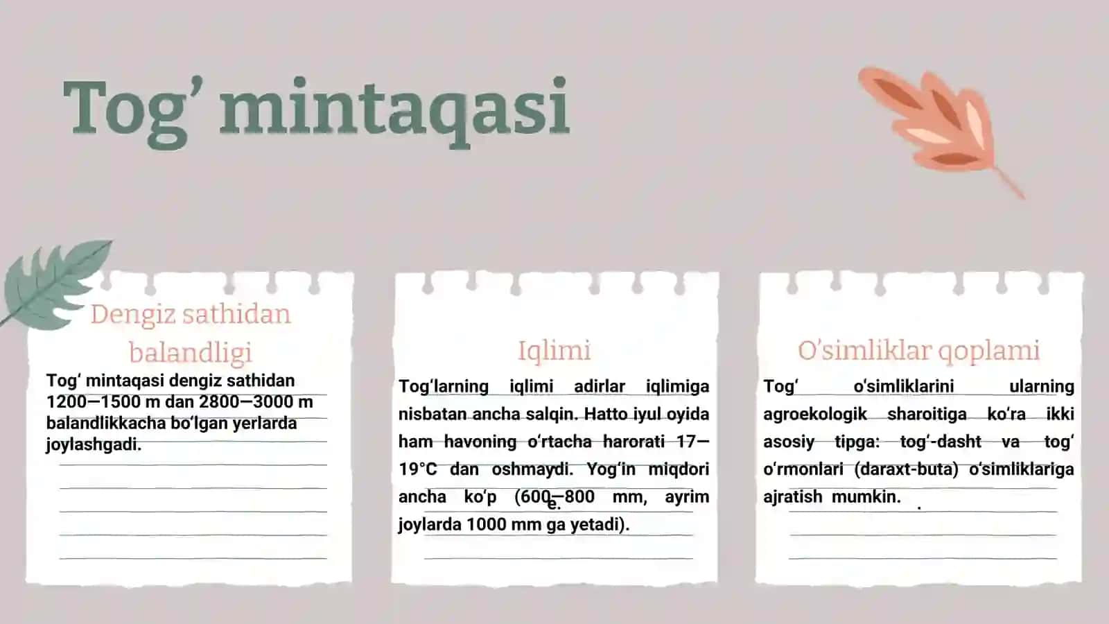 O’simliklar qoplami 4