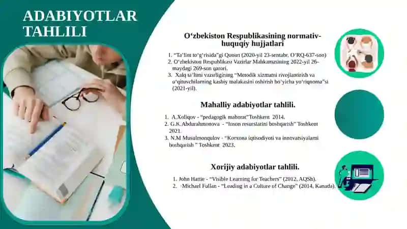 MAKTABDA RESURSLARNI ANIQLASH, REJALASHTIRISH VA MAQSADLI YO`NALTIRISH 4