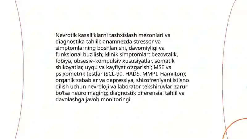 Bemorlardagi nevrotik holatlari tahlili 4