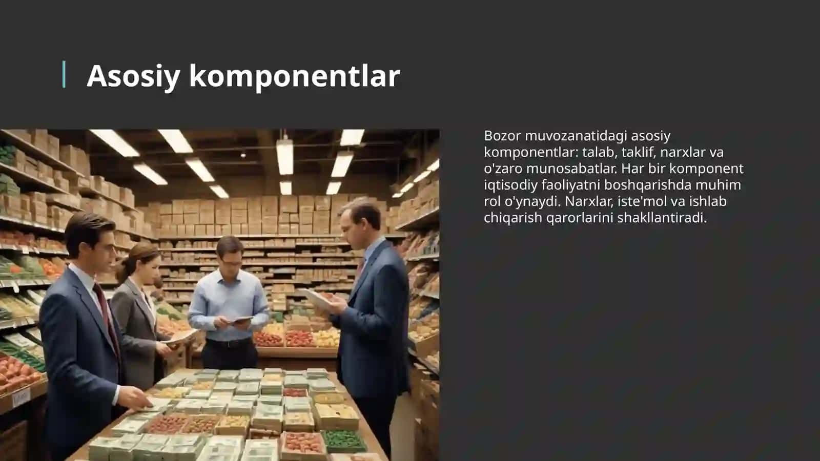 Keynsning tovarlar va xizmatlar bozoridagi makroiqtisodiy muvozanat modeli 4