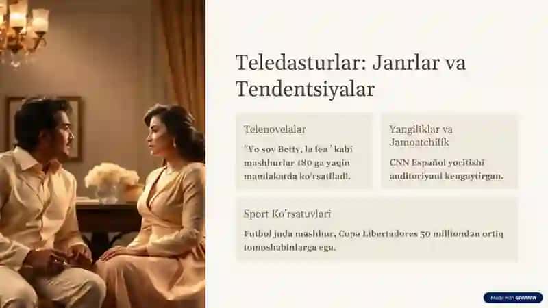 Lotin Amerikasi Teletarmoqlari: Kirish 4