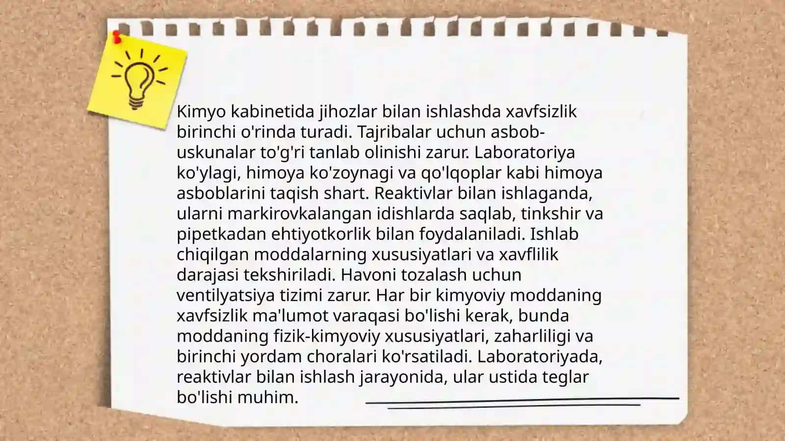 Maktab kimyo kabineti va uning vazifalari 4