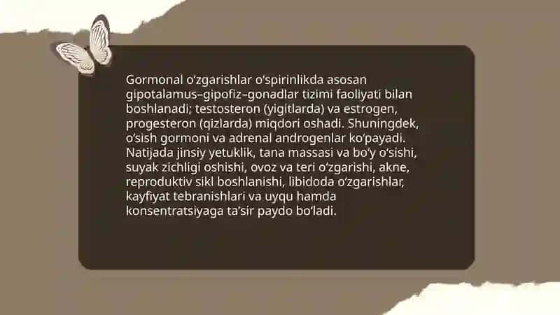 Oʻspirinlik davri 4