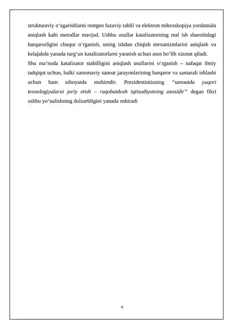 Neft va neft-gazni qayta ishlash texnologiyasi yo‘nalishi 4