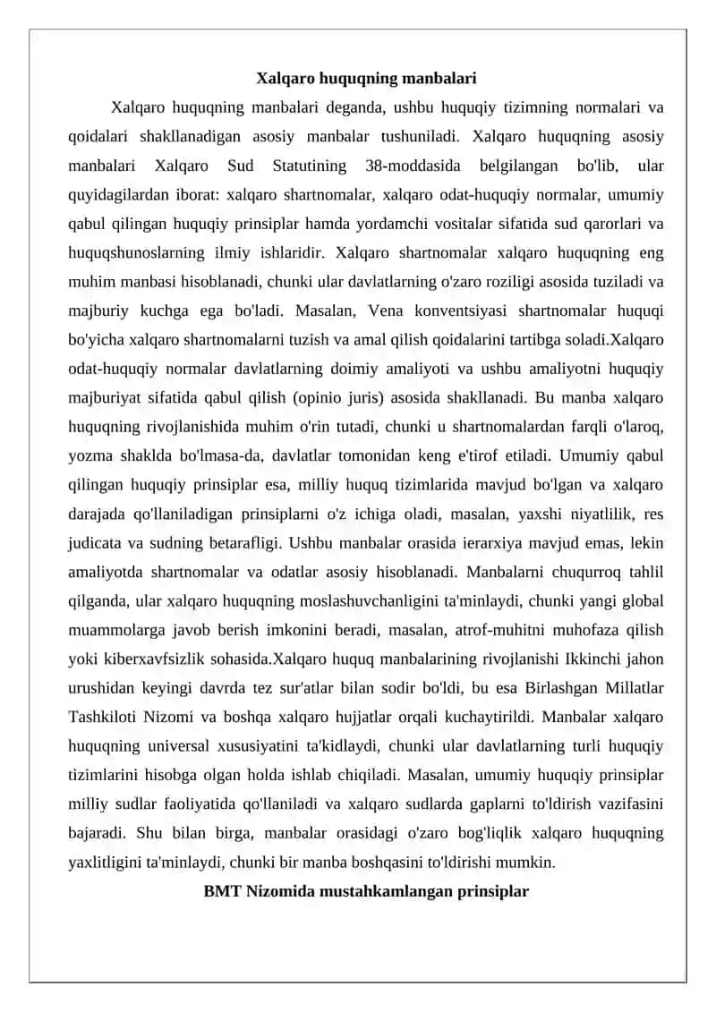 Xalqaro huquqning asosiy prinsiplari 4