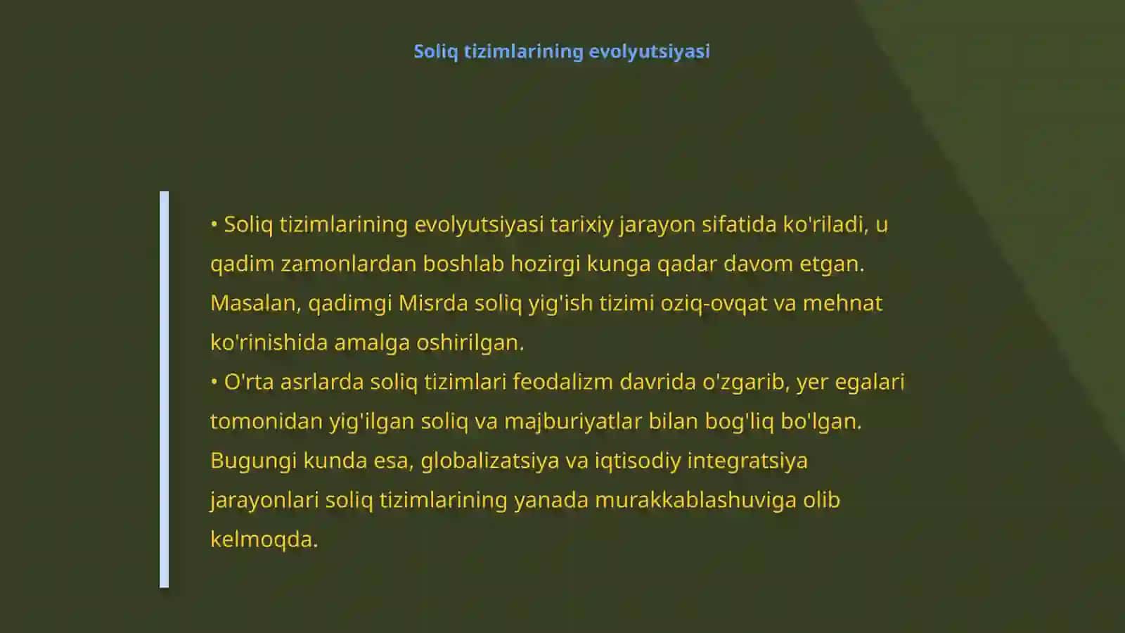 Umumiy soliq nazariyalari va ularning o’ziga xosligi 4