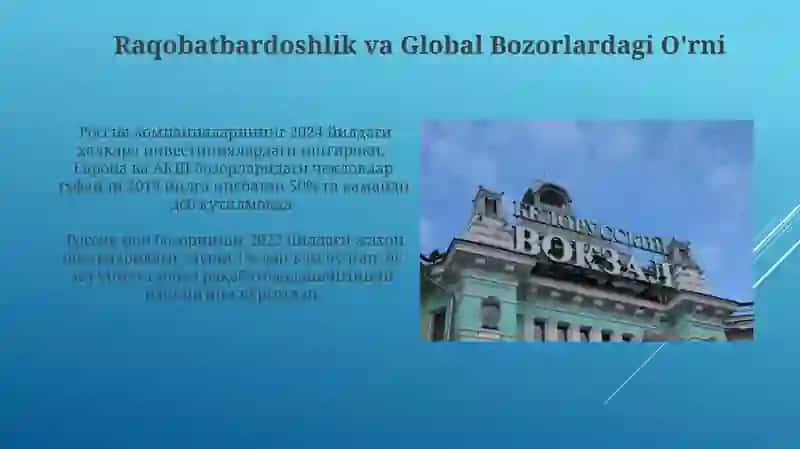 Rossiya fond birjasi va moliya bozorlari 4