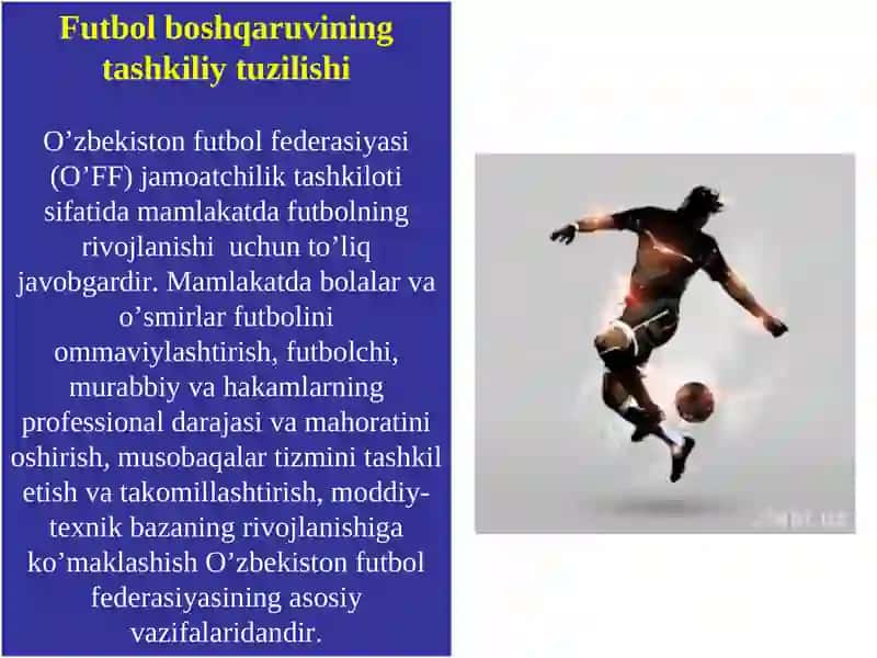 Futbol o'yining taktikasini tasnifi 4
