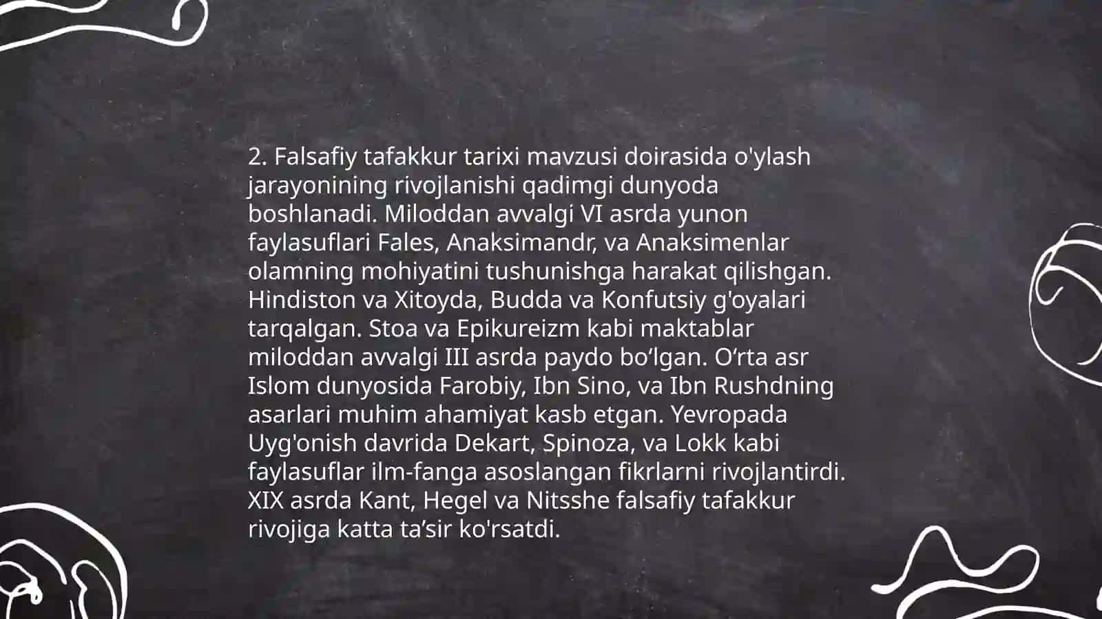 Falsafa va uning jamiyat hayotidagi oʻrni 4