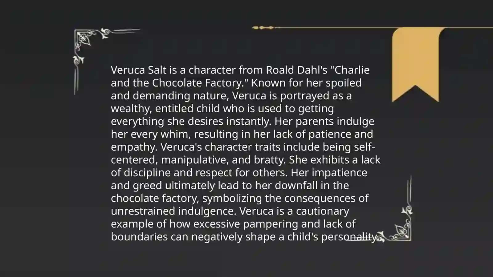 Charli va shokolad fabrikasi "Veruca" 4